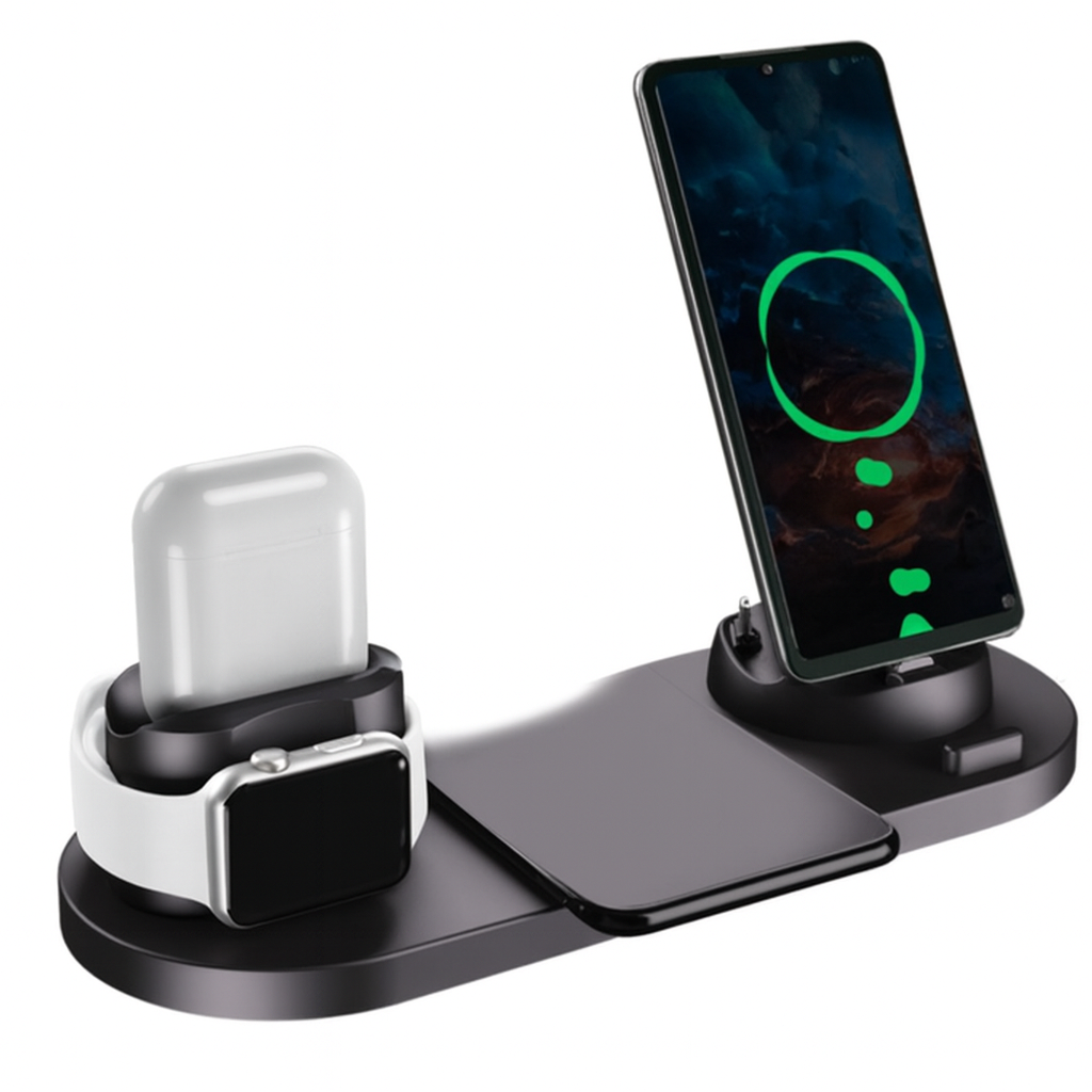NovaTime's 6-in-1 Wireless Charging Dock