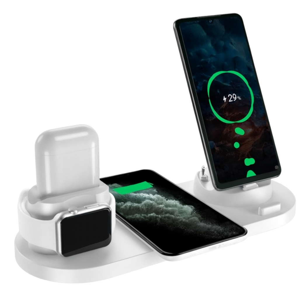 NovaTime's 6-in-1 Wireless Charging Dock